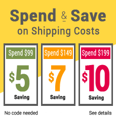 Spend & Save on Shipping Costs